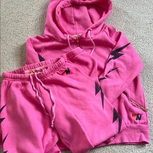 Aviator Nation sweatsuit set size xs